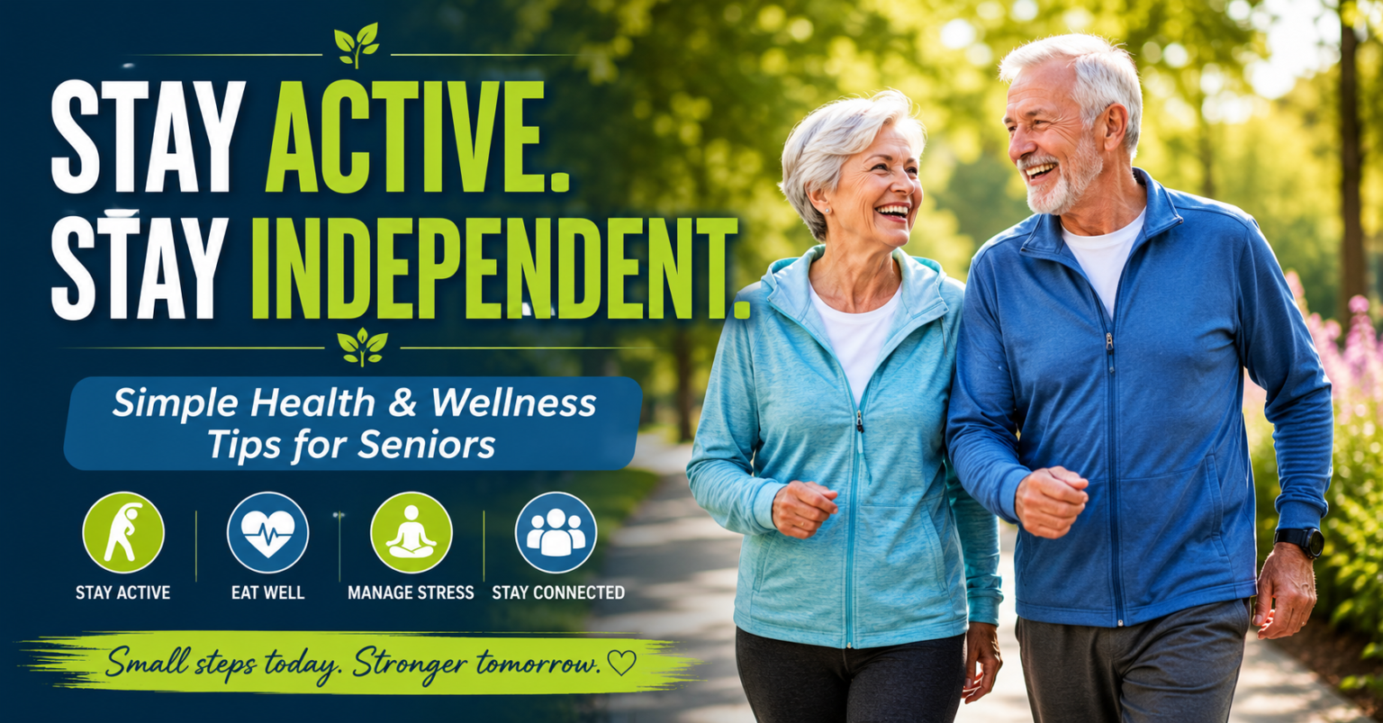 How Seniors Can Stay Active, Strong, and Independent - Elite Health ...