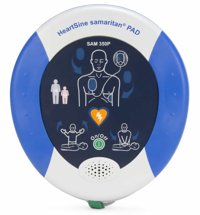 Best Portable AED Defibrillator click link to HeartSmart official website.