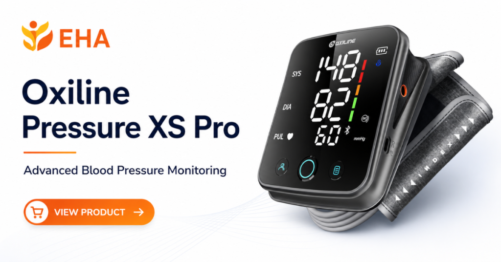 Oxiline Pressure XS Pro advanced blood pressure monitor