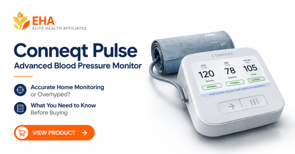 Conneqt Pulse smart blood pressure monitor